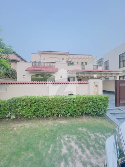 One Kanal Used Spanish Design Bungalow For Sale At Prime Location Of DHA Lahore Near To Park Masjid & Commercial Market.