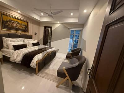 3 Bed Furnished Apartment Available. For Rent Faisal Town F-18 Islamabad.
