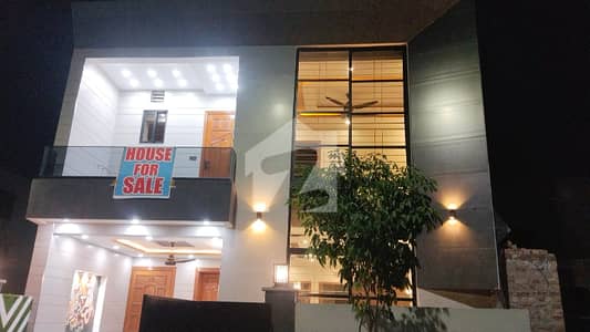 Brand New 5 Marla Park Facing House For Sale In Tulip Overseas Block Park View City Lahore