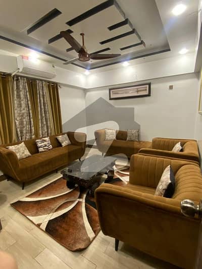 Road-Facing | 1400 Sq Ft Luxury 20th Floor | 3 Spacious Bedrooms With Attached Baths Flat For Sale In North Nazimabad Block F