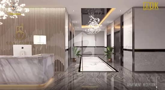 SAWERA 5 SKY TOWER. A Project Of OK Estate &Amp; Builders. 3 BED DD &Amp; 4 Bed DD With Private Pool Apartments On Easy Installments At Main Clifton
