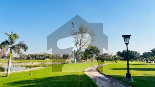 Facing Golf 1 Kanal Residential Plot For Sale In Most Prime Location Of Lake City-Sector M4 Golf Estate 2