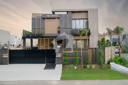 1 Kanal Top Quality Build Luxurious Beautiful Modern Design Villa Double Height Lounge Double Height Lobby Full Basement & Home Theater For Sale In DHA Lahore Phase 8 Prime Location Near To Park Mosque Commercial