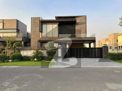 One Kanal Brand New Luxury Ultra-Modern Design Most Beautiful Fully Furnished Bungalow 2 Servant Quarter In Basement For Sale At Prime Location Of DHA Lahore Near To Park Masjid & DHA Raya Fairways Commercial.