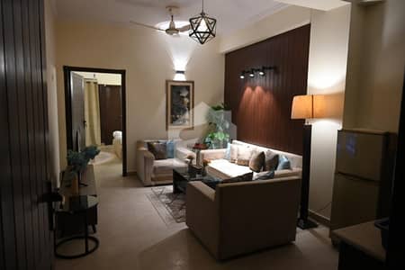 land mark one bed room fully furnished apartment avilabel for sale