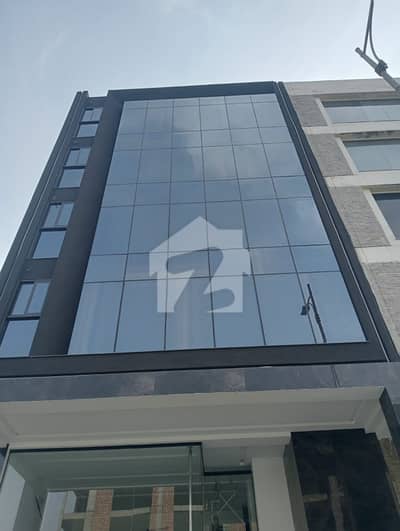 4 Marla luxury commercial plaza hot location floor available for rent in DHA phase 6 main boulevard MB Lahore
