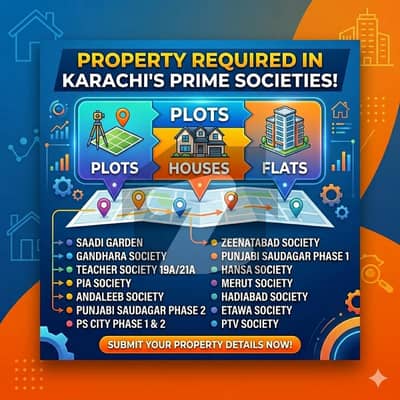 120 Yards Plot In Saadi Garden Available For Sale