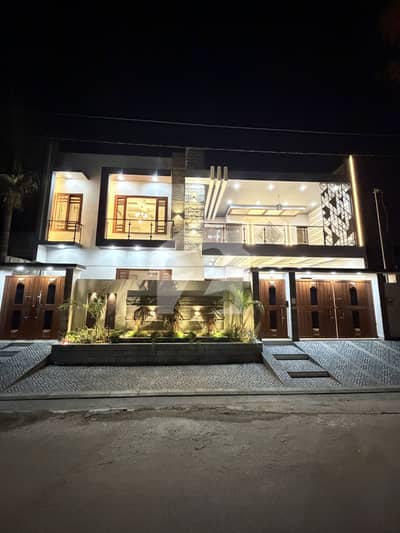 Vip Location Brand New Main 60 Ft Road 400 Sq Yrds Bungalow Available For Sale In Saadi Town Block-3 Scheme-33 Karachi.