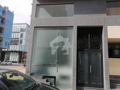 Near Creek Walk Food Street Brand New Small Shop Ground Basement 410 SqFt 2nd Corner Available For Sale In DHA Phase 8 Zulfiqar Commercial Area