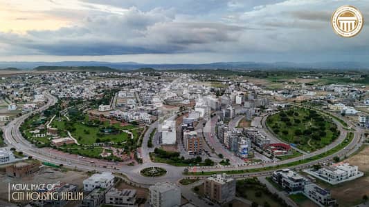 8 Marla Commercial Facing Theme Park Plot for Sale in Citi Housing Jhelum