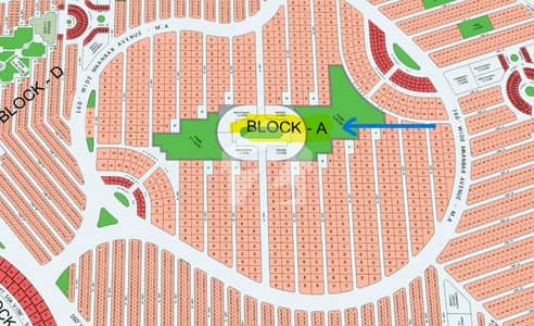 Investor Deal 1000 Sqyd Prime Location Plot in Block A