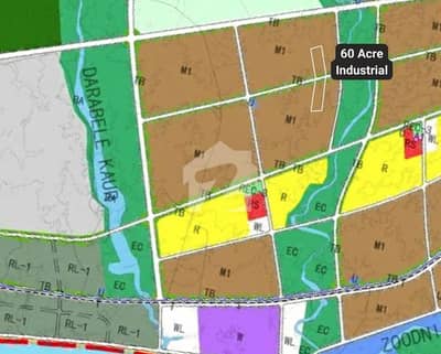 60 Acre Industrial With 1200 Ft Combined Road Front - GDA Verified