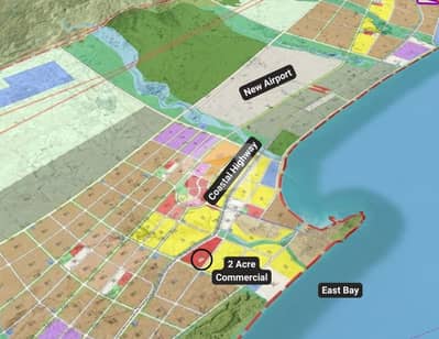 2 Acre High Rise Commercial Land Phase 1 of Master Plan