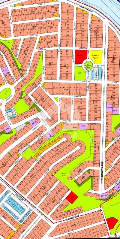 DHA phase 5 ISB SECTOR C  kanal plot available for sale good location plot height location Near to Park, masjid, commercial & River view Road.