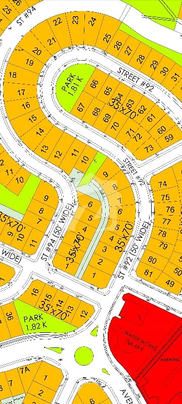 DHA phase3 sector B residential plot available for sale front back road