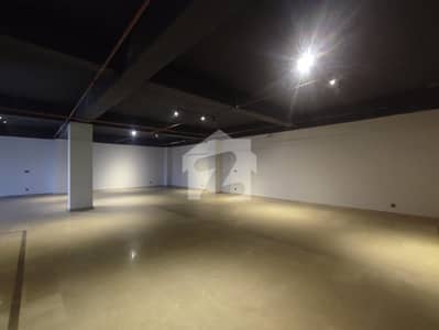 2500 Sqft Lower Ground ( Basement ) Commercial Space Available On Rent Located In Gulberg Business Square