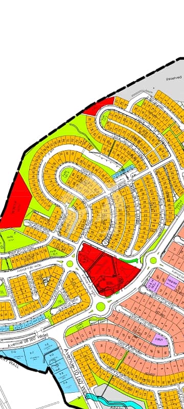 10 Marla Front and back open Plot for Sale in DHA Phase 3 Sarreen City