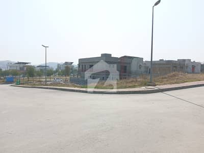 Prime Location Corner Plot For Sale In Bahria Garden City Islamabad.