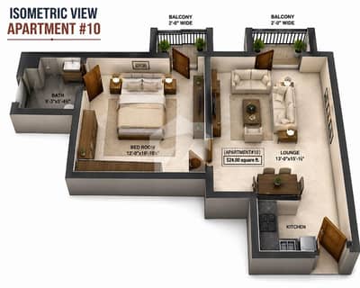 Atalia 4 - 1 Bedroom 2 Bedroom Apartment - Installment Plan Available - LDA Approved