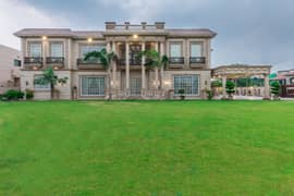 2 Kanal Brand New House With 2 Kanal Lawn Full Furnish Luxury Modern Design Most Beautiful Bungalow For Rent At Prime Location Of DHA Phase 8 Lahore
