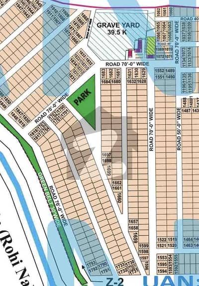 1 kanal plot for sale in phase 7 block Y
