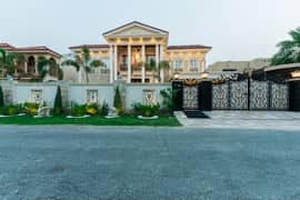 100% ORIGINAL Picture 2 Kanal Brand New With Pool Luxury Modern Design With 25kv Solar Most Beautiful Furnished Bungalow For Rent At Prime Location Of DHA Raya Lahore
