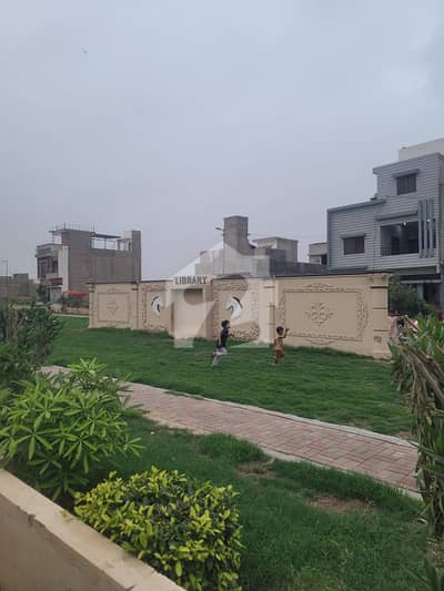 80-Yard West Open Plot L-963 For Sale Gold Block North Town Residency Phase 1 Near 4K Chorangi.
