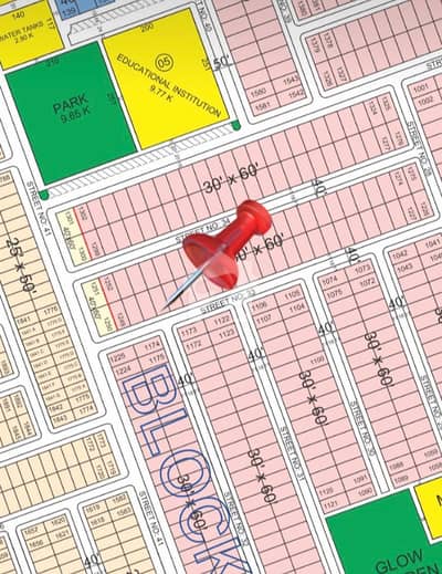 A Block Solid Plot Available In Faisal Hills
