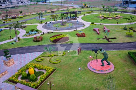2 Kanal (75x120) Plot for Sale in Hamlets Bahria Town Rawalpindi .