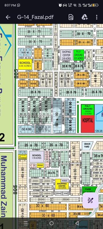 G-14/2 35x70 Pindi Face Stree. 65A Out Class Plot Lavel Plot G-14/2 35x70 Pindi Face Stree. 65A Out Class Plot Lavel Plot