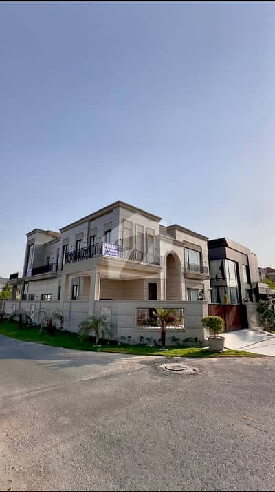 Luxury 1 Kanal Corner Double Unit House For Sale In DHA Phase 7 Lahore