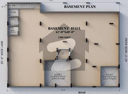 Basement For Sale At Main PECHS Block 2 For Office Purpose