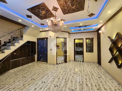 5 Marla Brand New Double Storey Luxury Solid Construction Owner Built Latest Spanish Style House Available For Sale In Johar Town Lahore With Original Pics