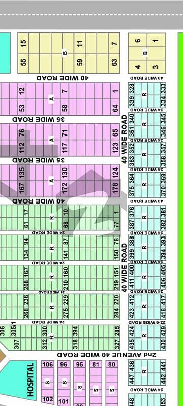3 Side Corner 88 Sq Yd Commercial Plot Sale In Saadi Garden Block 4 Scheme 33 Karachi