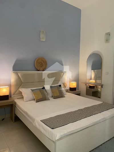 BRAND NEW FULLY FURNISHED 120 YARD BUNGALOW FOR RENT IN STAFF LANE DHA PHASE VIII ZONE B