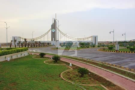 Prime 100 Square Yards Commercial Plot For Sale In DHA City Karachi Near Main Boulevard