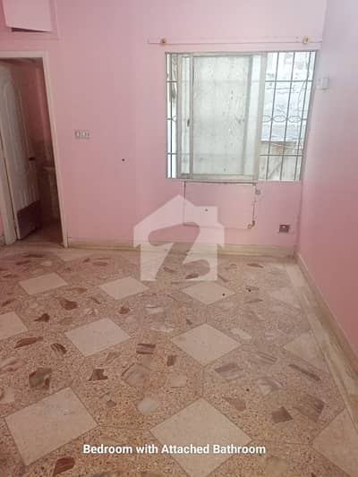 100 Yards Beautiful Portion Available for Rent 2 bedroom Attached with Bathroom Drawing Roomrearest Maskan Chowrangi Family Visit Roshan Associates