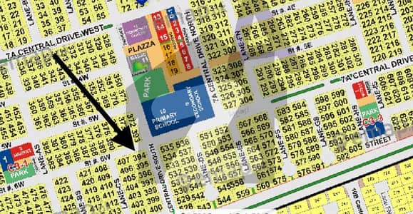 Prime Location Corner 500 Square Yards Residential Plot Up For sale In DHA City - Sector 7A