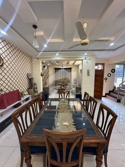 7.2 Marla Fully Furnished House With Solar System Located At Very Prime Location Of I 14 Available For Rent.