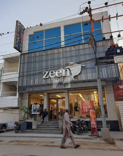 Prime Commercial Building for Rent Block 3 Gulshan-e-Iqbal (Near KDA Market)