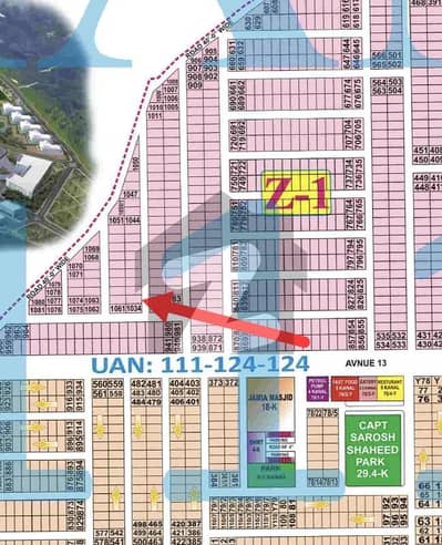 1 kanal plot in phase 7 block Z1 next corner