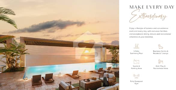 Premium Sea Facing 2-Bedroom Residence for Sale | The Views Tower | EMAAR Oceanfront