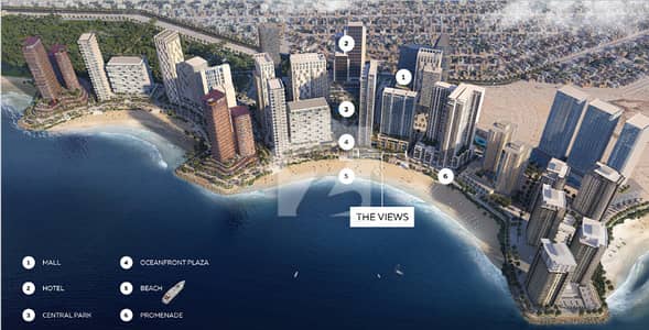 Premium Sea Facing 2-Bedroom Residence for Sale | The Views Tower | EMAAR Oceanfront Premium Sea Facing 2-Bedroom Residence for Sale | The Views Tower | EMAAR Oceanfront