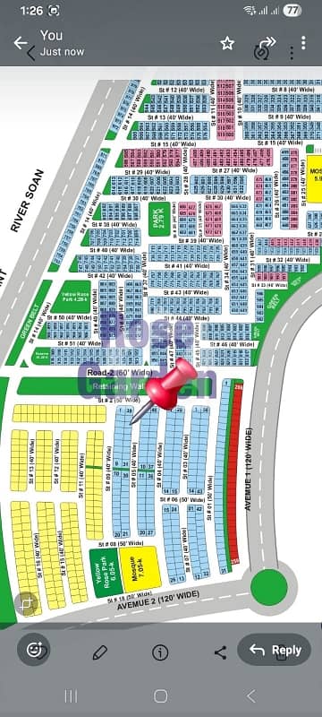 ROSE GARDEN ZONE 2 5marla Plot For Sale