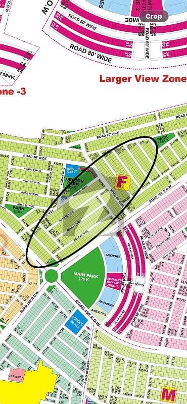 DHA Phase 9 Prism Block F Hot Location Plot For Sale