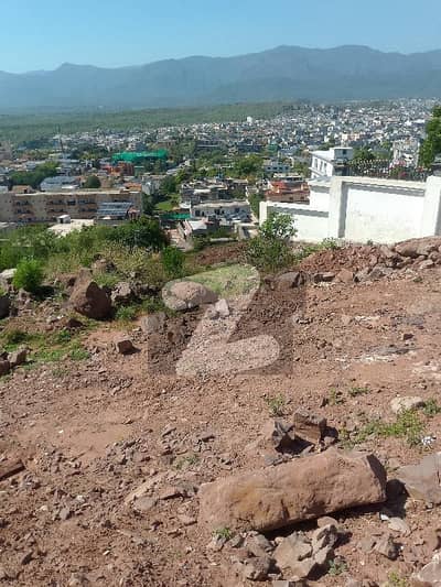 69 Marla Panoramic View Plot For Sale In Bani Gala Islamabad Rawal Dam & Margalla Hills Facing