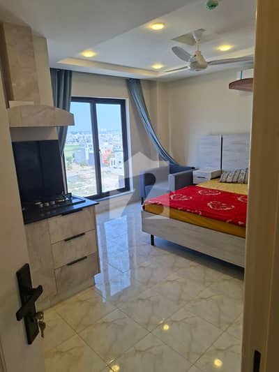 Studio Furnished Apartment Available For Rent In Sector E Bahria Town Lahore