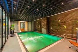 One Kanal Brand New Ultra Modern Full Basement With Furnished Swimming Pool Cinema Hall Bungalow Situated At Most Prime Location Of DHA Phase 6