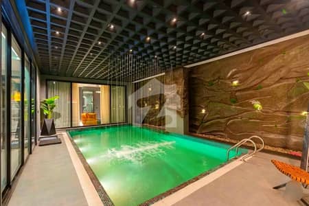 One Kanal Brand New Ultra Modern Full Basement With Furnished Swimming Pool Cinema Hall Bungalow Situated At Most Prime Location Of DHA Phase 6