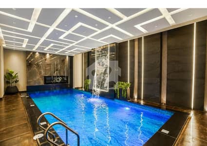 SWIMMING POOL + FULL BASEMENT +FULL FURNISHED BRAND-NEW HOUSE AND CINEMA HALL IN THE BASEMENT NEAR TO PARK AND MOSQUE